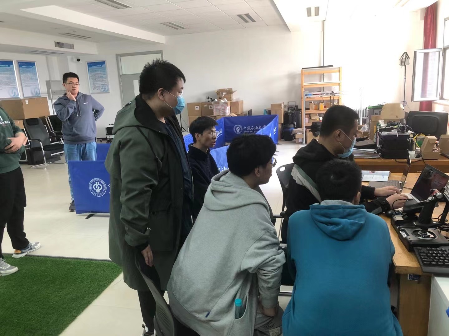 中石大ROS機(jī)器人及無人車底盤交付